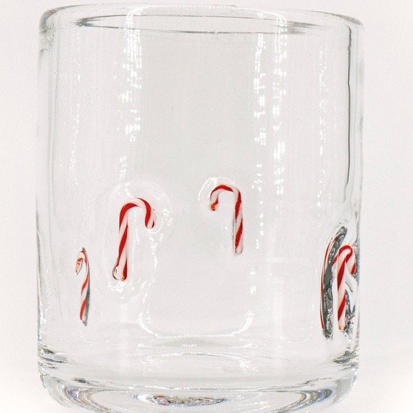 madison home Other - Candy Canes Icon Drinking Glass 16 Ounces Madison Home look for less collectible